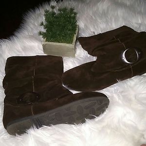 Brown Comfy Boots